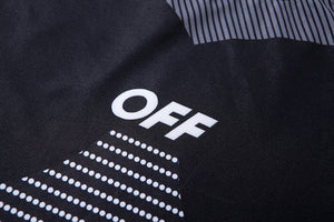 Printed sports fitness short suit