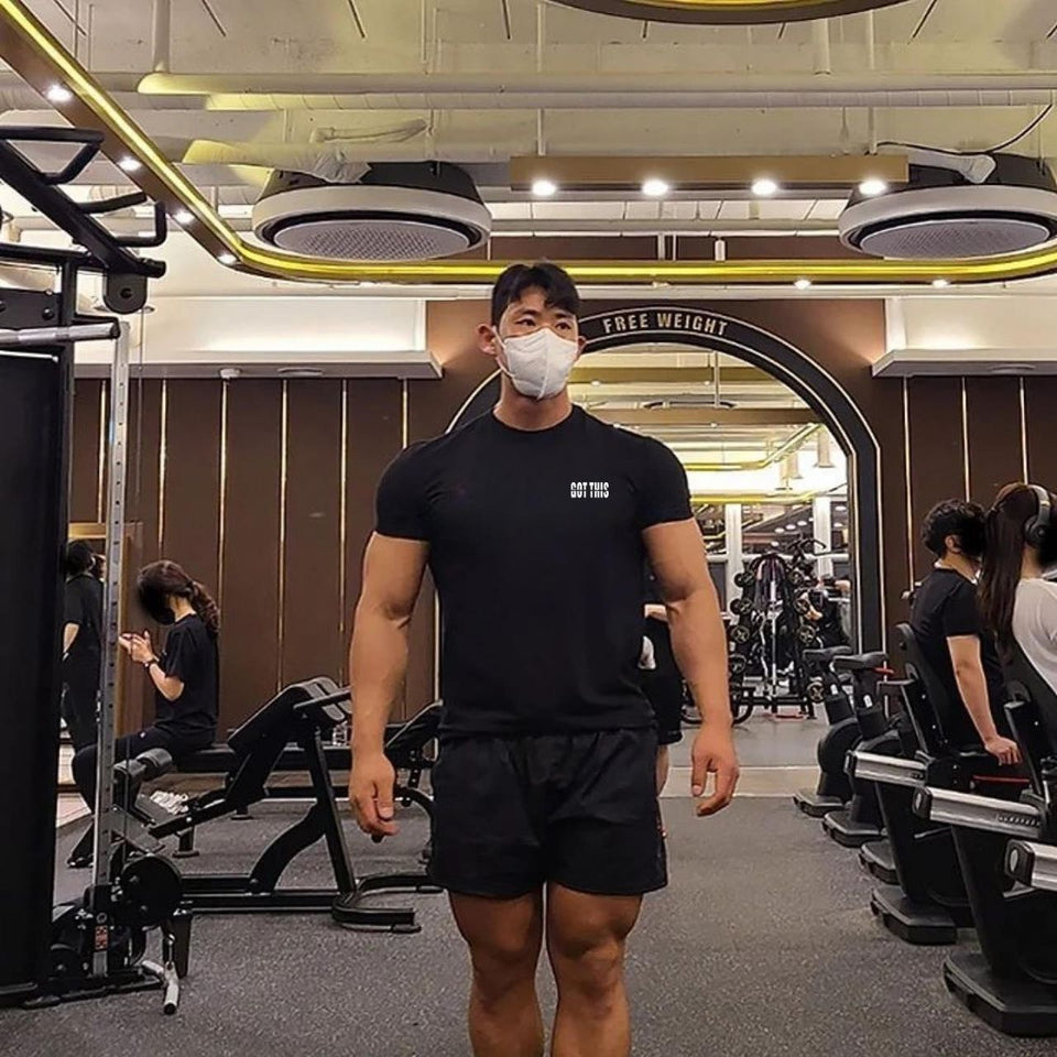 Sports Fitness Short Sleeve Men's Running Training