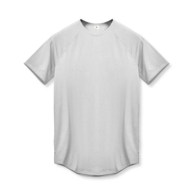 Solid Blank Fitness Short Sleeves