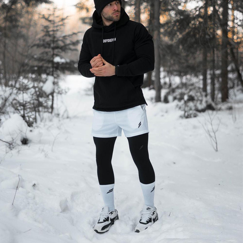 Solid Blank Fitness Short Sleeves